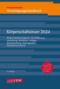 Cover-Bild zum Titel 'Veranlagungshandbuch Körperschaftsteuer 2024, 75. Auflage' von ''