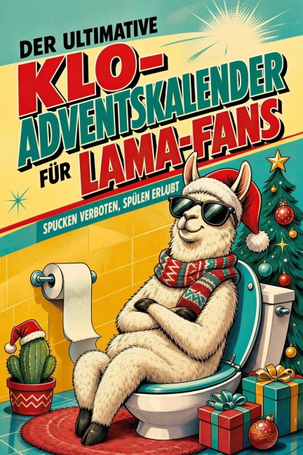 Der ultimative Klo-Adventskalender für Lama-Fans - Samuel Scholz