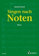 Cover-Bild zum Titel 'Singen nach Noten' von 'Karl Heinz Schmitt, Walter Kolneder'