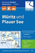 Klemmer Pocket Gewässerkarte Müritz und Plauer See 1:50.000 - 
