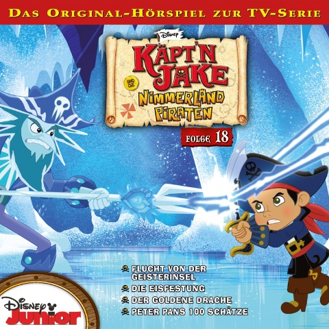 18: Flucht von der Geisterinsel / Die Eisfestung / Der goldene Drache / Peter Pans 100 Schätze (Disney TV-Serie) - Kevin Hendrickson, Keith Richard Horn, Loren Hoskins