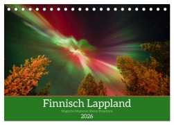 Finnisch Lappland (Tischkalender 2026 DIN A5 quer), CALVENDO Monatskalender - Marco Springer
