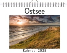Cover-Bild zum Titel 'Ostsee - (Wandkalender 2025, Kalender DIN A4 quer, Monatskalender im Querformat mit Kalendarium, das perfekte Geschenk)' von 'Tim Lehmann'