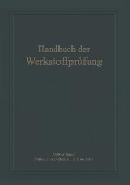 Cover-Bild zum Titel 'Die Prüfung nichtmetallischer Baustoffe' von 'Erich Siebel'