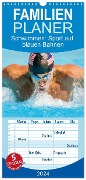 Familienplaner 2024 - Schwimmen: Sport auf blauen Bahnen mit 5 Spalten (Wandkalender, 21 x 45 cm) CALVENDO - Calvendo Calvendo