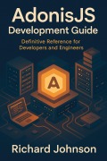 Cover-Bild zum Titel 'AdonisJS Development Guide' von 'Richard Johnson'