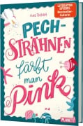 Cover-Bild zum Titel 'Pechsträhnen färbt man pink' von 'Mina Teichert'