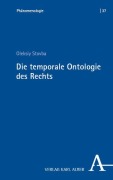 Cover-Bild zum Titel 'Die temporale Ontologie des Rechts' von 'Oleksiy Stovba'