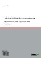 Persönlichkeit im Rahmen der Unternehmensnachfolge - Marion Pohl