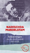 Cover-Bild zum Titel 'Erinnerungen' von 'Nadeschda Mandelstam'