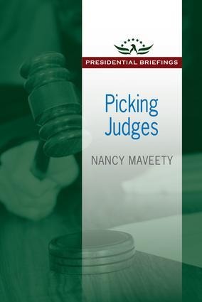 Picking Judges - Nancy Maveety