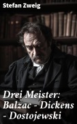 Cover-Bild zum Titel 'Drei Meister: Balzac - Dickens - Dostojewski' von 'Stefan Zweig'