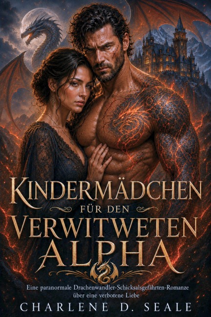 Kindermädchen Für Den Verwitweten Drachen-Alpha - Charlene D. Seale