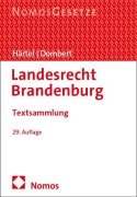 Cover-Bild zum Titel 'Landesrecht Brandenburg' von ''