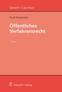 Cover-Bild zum Titel 'Öffentliches Verfahrensrecht' von 'René Wiederkehr'