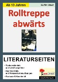 Cover-Bild zum Titel 'Rolltreppe abwärts - Literaturseiten' von 'Ulrike Stolz'