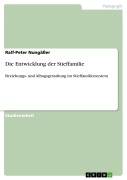 Cover-Bild zum Titel 'Die Entwicklung der Stieffamilie' von 'Ralf-Peter Nungäßer'