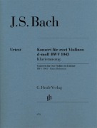 Cover-Bild zum Titel 'Konzert für 2 Violinen und Orchester d-moll BWV 1043' von 'Johann Sebastian Bach'