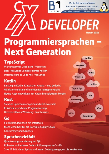 iX Developer Programmiersprachen - Next Generation 2022 - iX-Redaktion