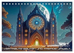 Cover-Bild zum Titel 'Vertraute Bauten und fremde Umwelt (Tischkalender 2027 DIN A5 quer), CALVENDO Monatskalender' von 'Werner Braun'