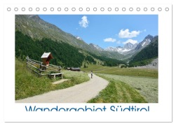 Cover-Bild zum Titel 'Wandergebiet Südtirol (Tischkalender 2026 DIN A5 quer), CALVENDO Monatskalender' von 'Klaus Prediger Prediger'