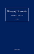 Cover-Bild zum Titel 'History of Universities' von ''