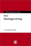 Cover-Bild zum Titel 'Bauträgervertrag' von 'Manfred Blank'