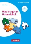 Cover-Bild zum Titel 'Was ist guter Unterricht?' von 'Hilbert Meyer'