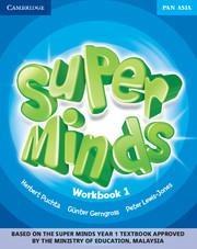 Super Minds Level 1 Workbook Pan Asia Edition - Herbert Puchta, Günter Gerngross, Peter Lewis-Jones