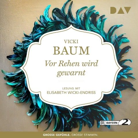 Vor Rehen wird gewarnt - Vicki Baum