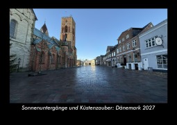 Cover-Bild zum Titel 'Sonnenuntergänge und Küstenzauber: Dänemark 2027 Fotokalender DIN A3' von 'Gunnar Becker'