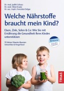 Cover-Bild zum Titel 'Welche Nährstoffe braucht mein Kind?' von 'Judith Schaus, Silvia Kraatz, Franziska Delgas'