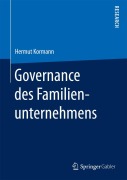 Cover-Bild zum Titel 'Governance des Familienunternehmens' von 'Hermut Kormann'
