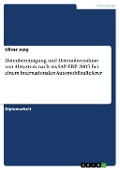 Cover-Bild zum Titel 'Datenbereinigung und Datenübernahme von Altsystem nach mySAP ERP 2005 bei einem internationalen Automobilzulieferer' von 'Oliver Jung'