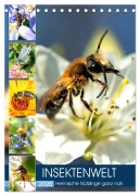Cover-Bild zum Titel 'INSEKTENWELT - Heimische Nützlinge ganz nah (Tischkalender 2026 DIN A5 hoch), CALVENDO Monatskalender' von 'Andrea Dreegmeyer'