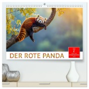 Cover-Bild zum Titel 'Der Rote Panda (hochwertiger Premium Wandkalender 2026 DIN A2 quer), Kunstdruck in Hochglanz' von 'Peter Roder'