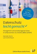 Cover-Bild zum Titel 'Datenschutz - leicht gemacht' von 'Alexander Deicke, Leonie Schönhagen'