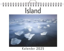 Cover-Bild zum Titel 'Island - (Wandkalender 2025, Kalender DIN A4 quer, Monatskalender im Querformat mit Kalendarium, das perfekte Geschenk)' von 'Elias Schmidt'