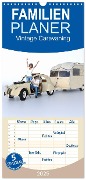 Familienplaner 2025 - Vintage Caravaning mit 5 Spalten (Wandkalender, 21 x 45 cm) CALVENDO - Herbert Reinecke