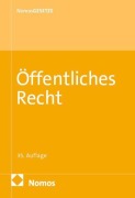 Cover-Bild zum Titel 'Öffentliches Recht' von ''