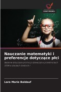 Cover-Bild zum Titel 'Nauczanie matematyki i preferencje dotycz¿ce p¿ci' von 'Lara Marie Baldauf'