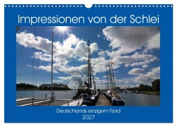 Cover-Bild zum Titel 'Impressionen von der Schlei - Deutschlands einzigem Fjord (Wandkalender 2027 DIN A3 quer), CALVENDO Monatskalender' von 'Brigitte Dürr'