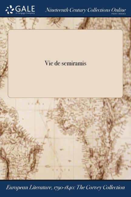Vie de semiramis - Anonymous