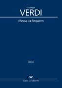 Cover-Bild zum Titel 'Messa da Requiem (Klavierauszug)' von 'Giuseppe Verdi'