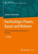 Cover-Bild zum Titel 'Nachhaltiges Planen, Bauen und Wohnen' von 'Stefanie Friedrichsen'