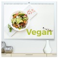 Vegan - Mmmh lecker! (hochwertiger Premium Wandkalender 2025 DIN A2 quer), Kunstdruck in Hochglanz - M. Scott