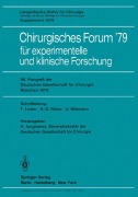 Cover-Bild zum Titel 'Chirurgisches Forum '79' von ''