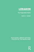 Cover-Bild zum Titel 'Lebanon' von 'David C. Gordon'