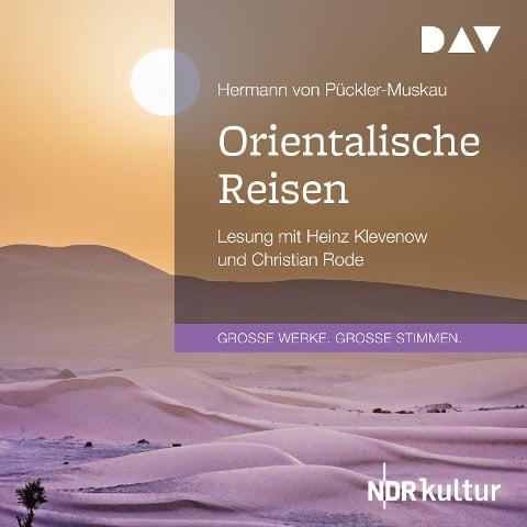 Orientalische Reisen - Hermann von Pückler-Muskau