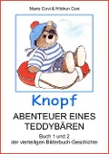 Cover-Bild zum Titel 'KNOPF - ABENTEUER EINES TEDDYBÄREN' von 'Mario Covi, Hildrun Covi'